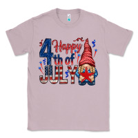 Lilac Happy 4th Of July with gnome Classic Tee - HowdyJamesFarm