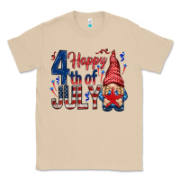 Mushroom Happy 4th Of July with gnome Classic Tee - HowdyJamesFarm