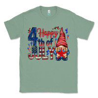 Sage Happy 4th Of July with gnome Classic Tee - HowdyJamesFarm