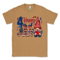 Toasted Coconut Happy 4th Of July with gnome Classic Tee - HowdyJamesFarm