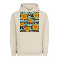 Pigment French Oak sunflower western seamless revize Urban Hoodie - AdoDesignShop