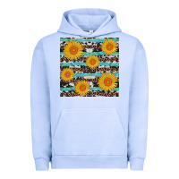 Pigment Grape Ice sunflower western seamless revize Urban Hoodie - AdoDesignShop