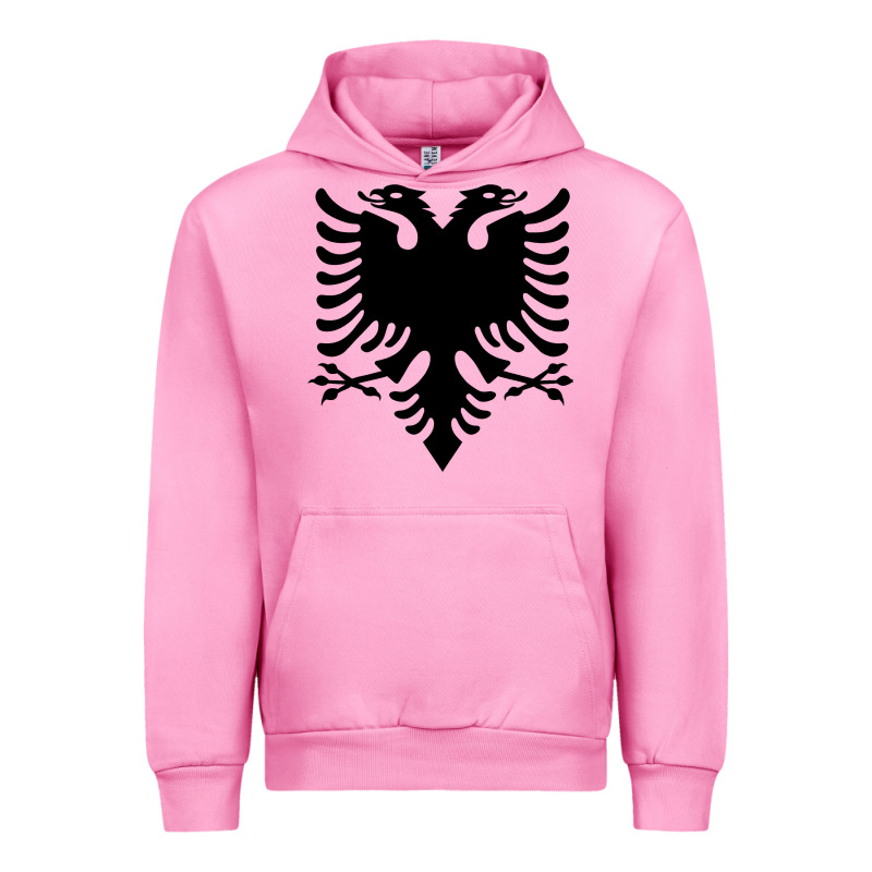 Albanian Flag Eagle Double Red Albania Shqipe Kosovo Urban Hoodie by longCreatives | Teevron