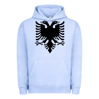 Pigment Grape Ice Albanian Flag Eagle Double Red Albania Shqipe Kosovo Urban Hoodie - longCreatives