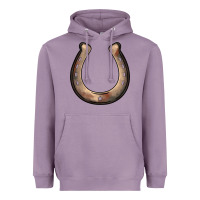 Lavender western horseshoe Heavyweight Hoodie - BarkalooDesign