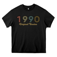 Black Womens 30 Years Old 1990 Heavy Core Tee - Bettercallsaul