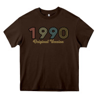 Chocolate Brown Womens 30 Years Old 1990 Heavy Core Tee - Bettercallsaul