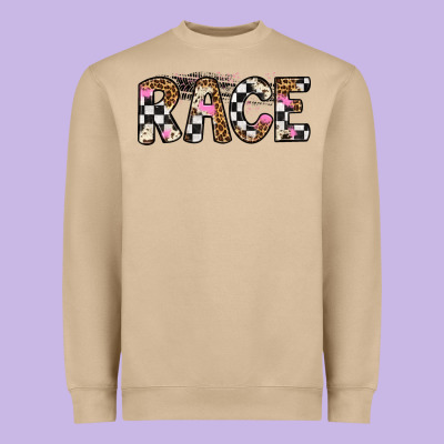 Race Heavyweight Sweatshirt Designed By Artiststas