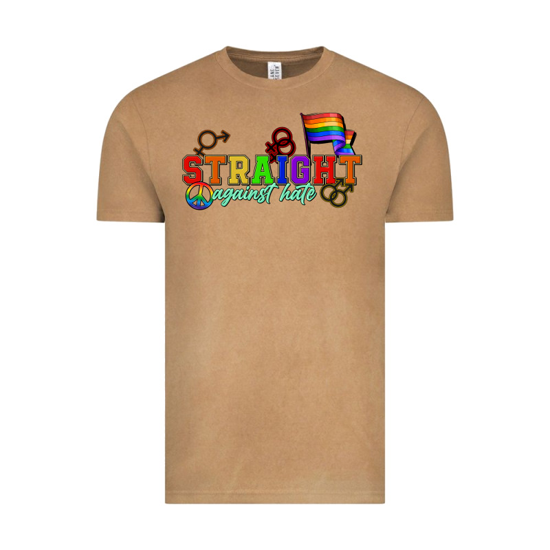 Straight Agains Hate Vintage Tee by CowGirlArtShop | Teevron
