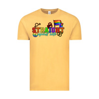 Vintage Mustard Straight agains hate Vintage Tee - CowGirlArtShop