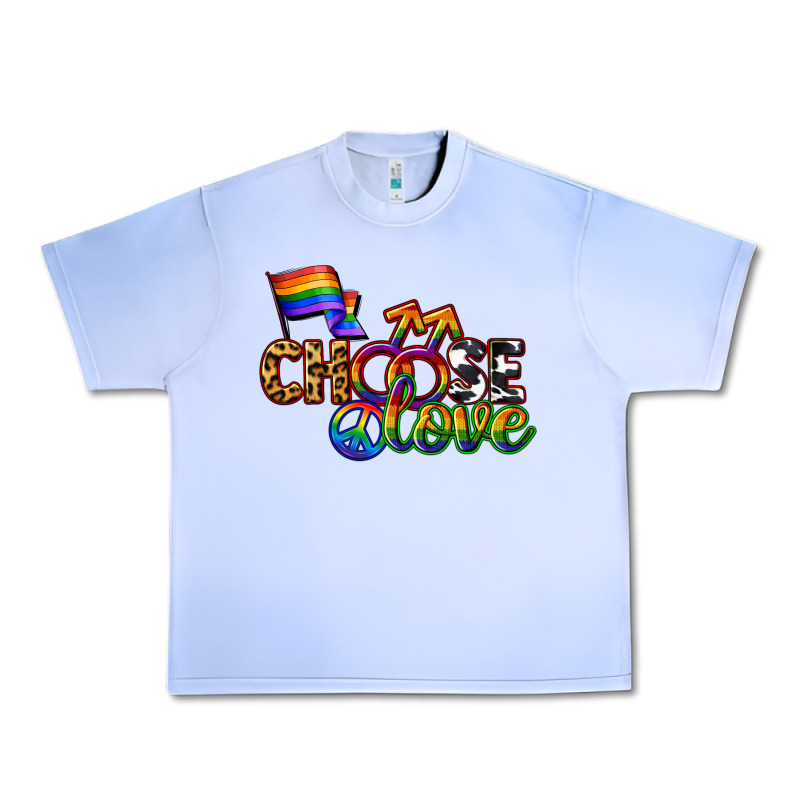 Western Choose Love Urban Heavy Tee by CowGirlArtShop | Teevron