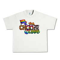 Pistachio Western choose love Urban Heavy Tee - CowGirlArtShop