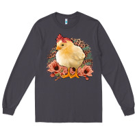 Smoke Chick With Flowers Feopard Long Sleeve Tee - Jasminsmagicworld