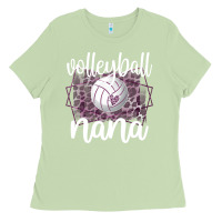Matcha Volleyball Nana Grandma Of Volleyball Player Nana Ladies Tee - longCreatives