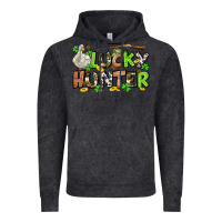Vintage Black Lucky hunter St. Patrick's Day Vintage Hoodie - OliviaCreatesArt