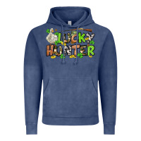Vintage Denim Lucky hunter St. Patrick's Day Vintage Hoodie - OliviaCreatesArt