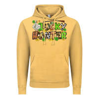 Vintage Mustard Lucky hunter St. Patrick's Day Vintage Hoodie - OliviaCreatesArt