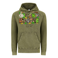 Vintage Olive Lucky hunter St. Patrick's Day Vintage Hoodie - OliviaCreatesArt