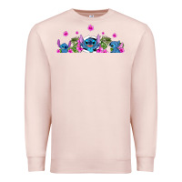 Pale Pink stitches Premium Sweatshirt - AdoDesignShop