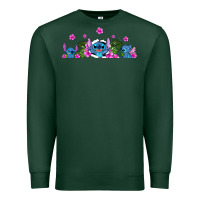 Sports Green stitches Premium Sweatshirt - AdoDesignShop