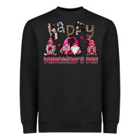 Black happyvalentinesday Heavyweight Sweatshirt - SublimationCraftShop