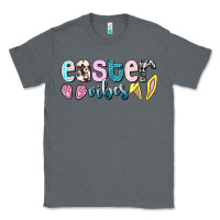 Charcoal Heather Easter vibes Easter Day Classic Tee - HowdyJamesFarm