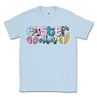 Dusty Blue Easter vibes Easter Day Classic Tee - HowdyJamesFarm