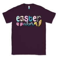 Plum Easter vibes Easter Day Classic Tee - HowdyJamesFarm