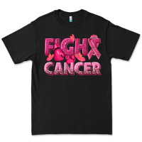 Black fight cancer Premium Tee - NancyCooperArtShop