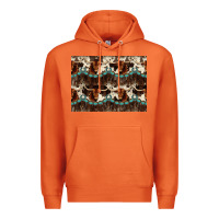 Carrot Longhorn Cow Pattern Premium Hoodie - CowhideDigitalArt