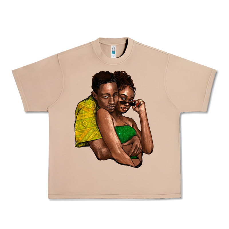 Black Couple Urban Heavy Tee by HowdyJamesFarm | Teevron