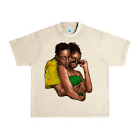 Sandshell Black couple Urban Heavy Tee - HowdyJamesFarm