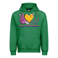 Emerald peace love nursing Urban Hoodie - AdoDesignShop