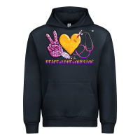 Navy peace love nursing Urban Hoodie - AdoDesignShop