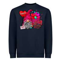 Navy happy valentines day Heavyweight Sweatshirt - SublimationCraftShop