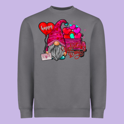 Happy Valentines Day Heavyweight Sweatshirt Designed By Sublimationcraftshop