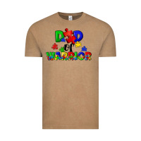 Vintage Coffee Dad of warrior Vintage Tee - CowGirlArtShop