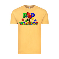 Vintage Mustard Dad of warrior Vintage Tee - CowGirlArtShop