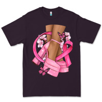 Plum breast cancer diva Premium Tee - NancyCooperArtShop