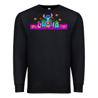 Black stitch ohana Premium Sweatshirt - AdoDesignShop