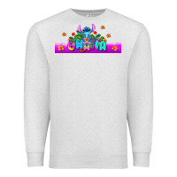 Oatmeal Heather stitch ohana Premium Sweatshirt - AdoDesignShop