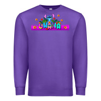Purple stitch ohana Premium Sweatshirt - AdoDesignShop