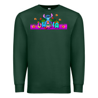 Sports Green stitch ohana Premium Sweatshirt - AdoDesignShop