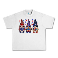 Lunar Rock 4th Of July gnomies with stars Urban Heavy Tee - HowdyJamesFarm
