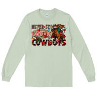 Matcha Never stop lovin cowboys Long Sleeve Tee - FaDigitalArtStudio