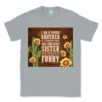 Heather Grey i am a proud brother Classic Tee - TumblerDesignByShophia