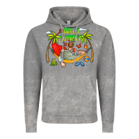 Cloud Rock Hello Summer Vintage Hoodie - CowCowDesign