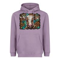 Lavender Christmas background baby calf Heavyweight Hoodie - BarkalooDesign