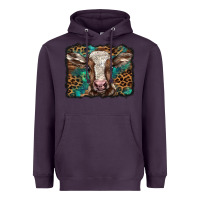 Plum Christmas background baby calf Heavyweight Hoodie - BarkalooDesign