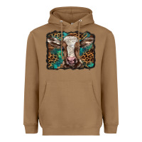 Toasted Coconut Christmas background baby calf Heavyweight Hoodie - BarkalooDesign